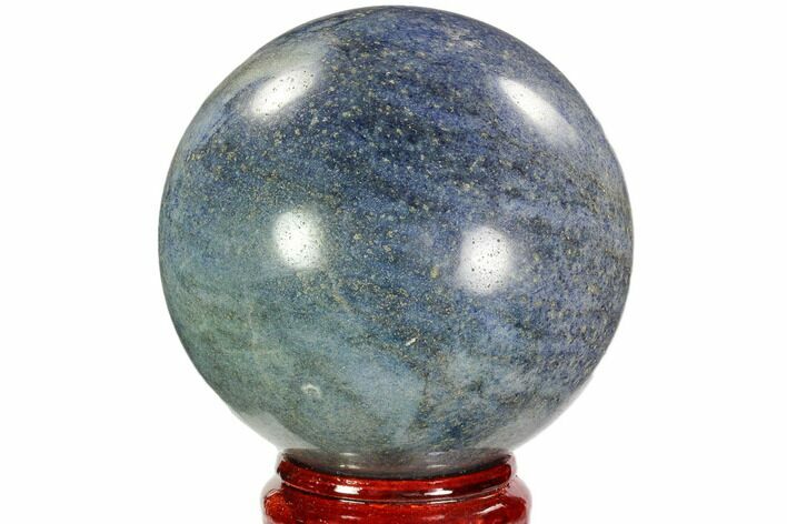 Polished Lazurite Sphere - Madagascar #103761